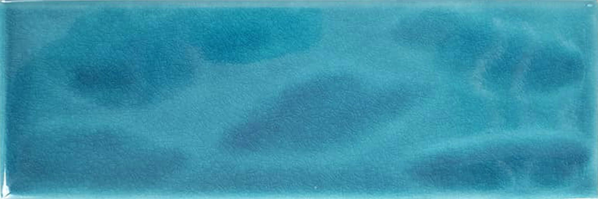 Armada Çini 7x22 Cm Tuğla Turkuaz Desenli Çini Seramik karo