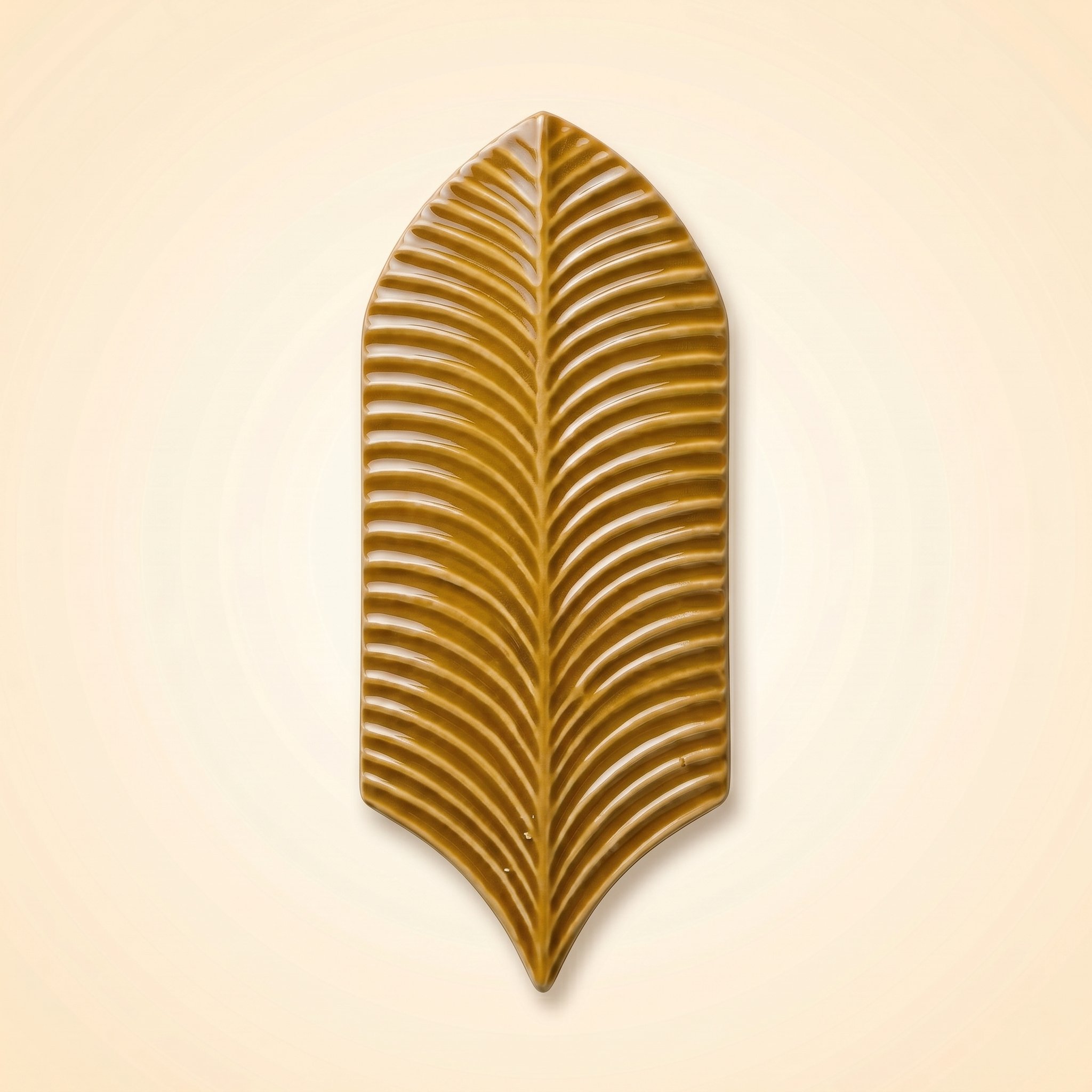 Armada Çini 9X20 Palm Life Karamel Çini Seramik