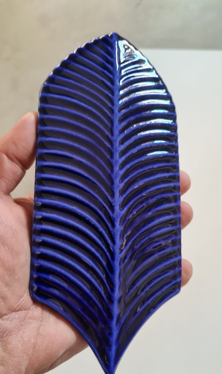 Armada çini 9x20 Palm Life Kobalt Çini Seramik