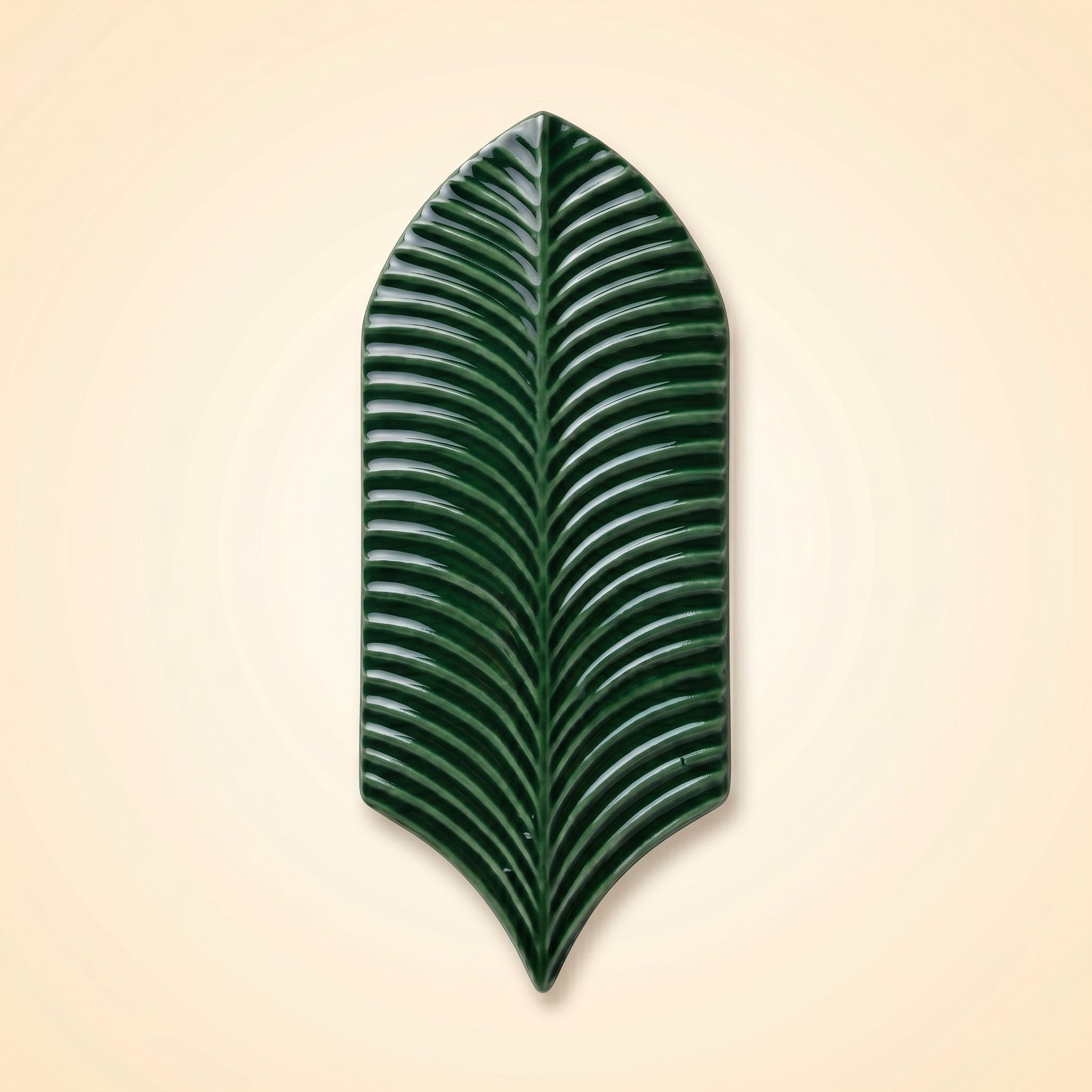 Armada Çini 9X20 Palm Life Zümrüt Yeşil Çini Seramik