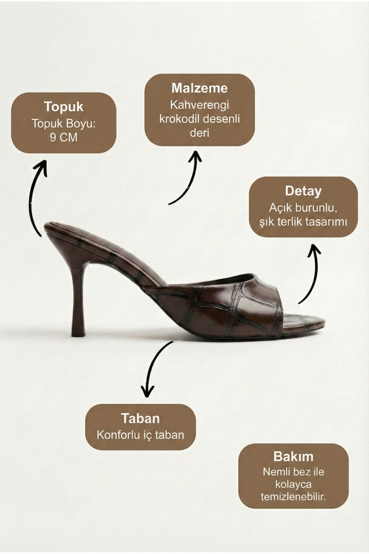 Kadın Rugan Sivri Burun Tek Bantlı İnce Topuklu Stiletto Terlik Abiye Ayakkabı