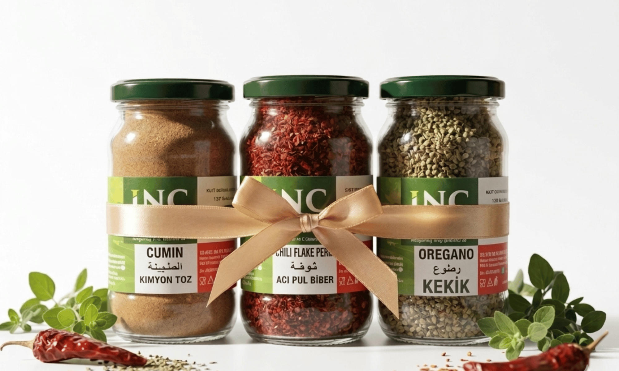 KİMYON 170 g-acı ACI PUL BİBER 150 g-TOMURCUK KEKİK 50 g