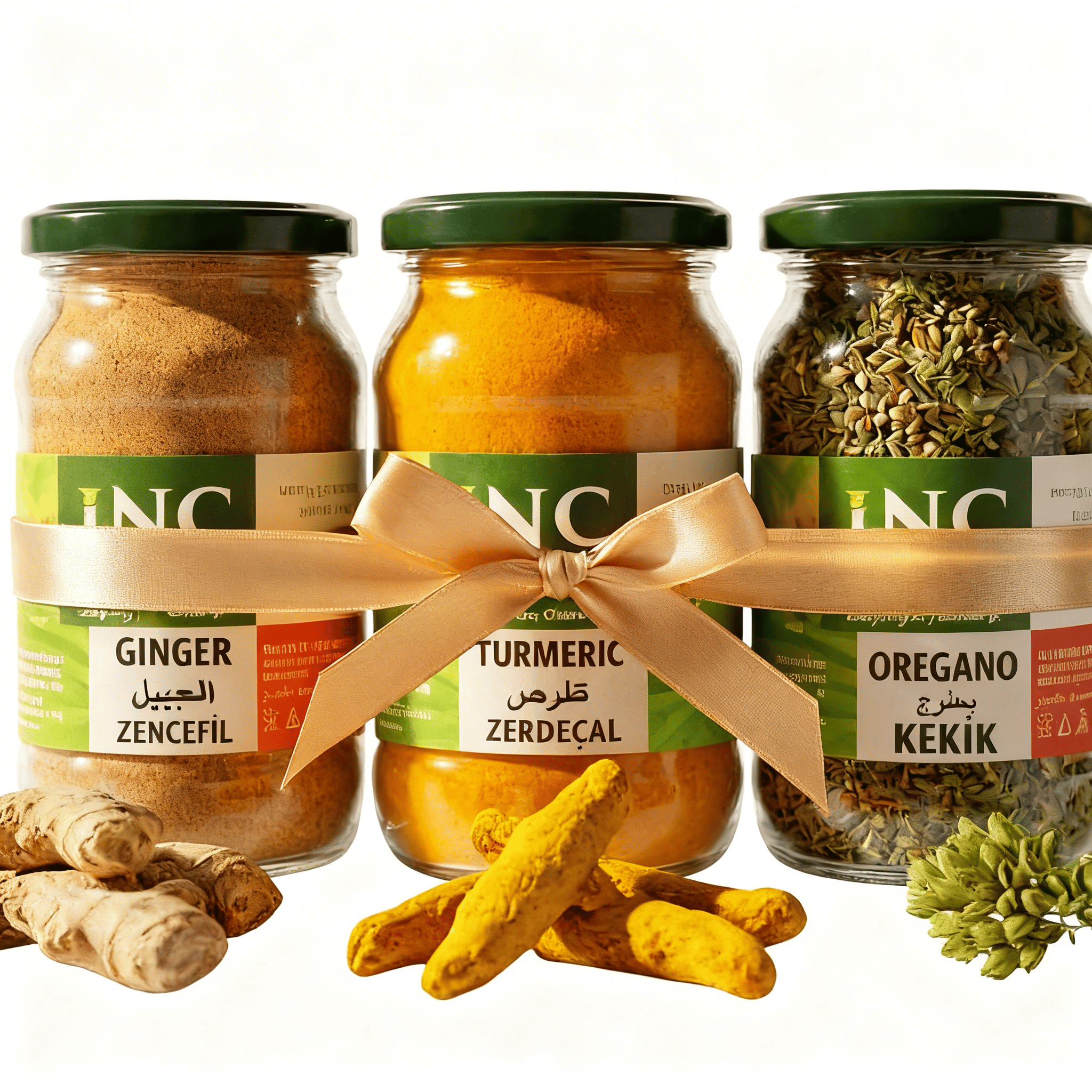 ZENCEFİL 170 g-ZERDEÇAL 170 g-KEKİK 50 g
