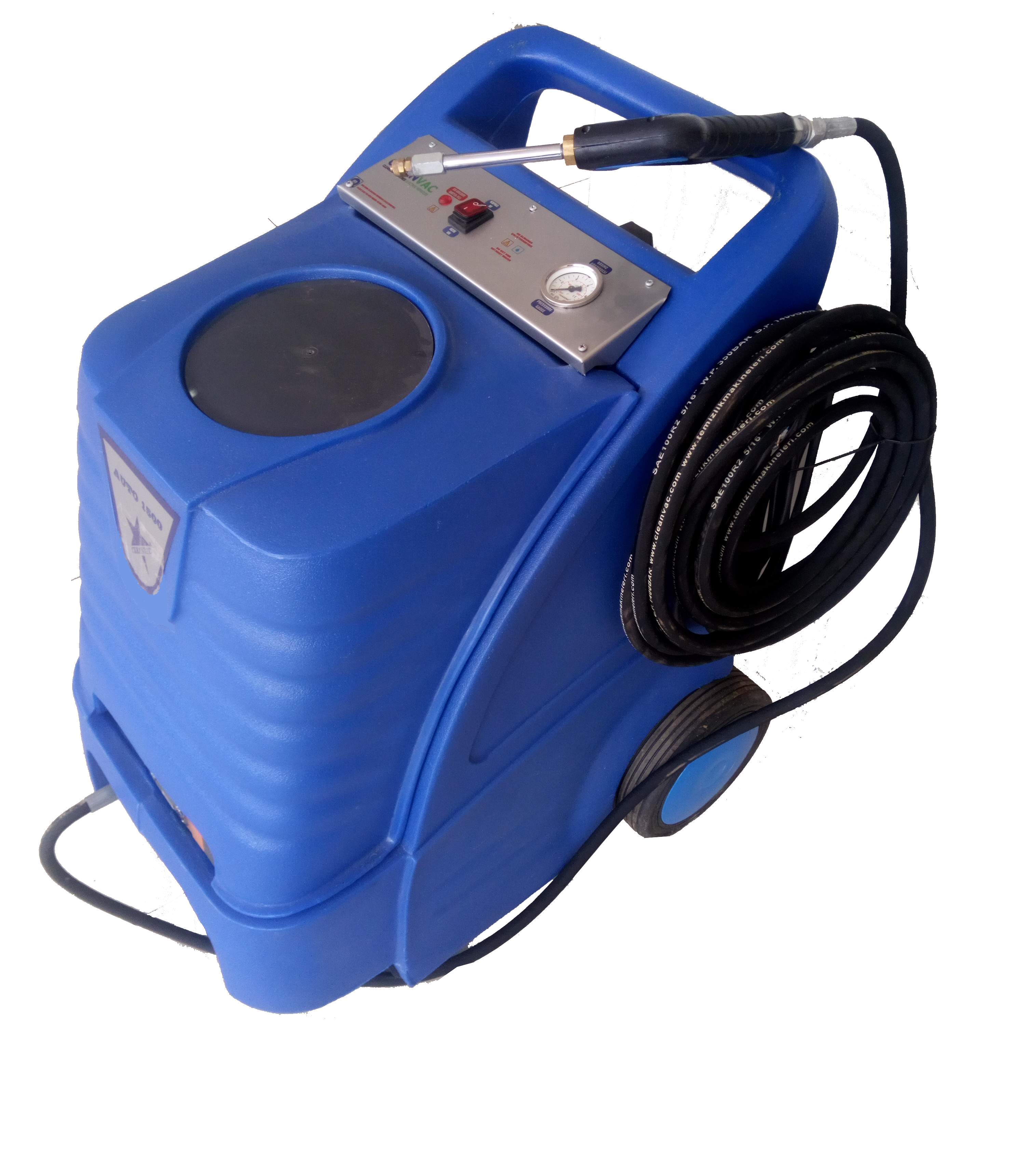 CLEANVAC AUTO 1500 DS Buharlı Yıkama Makinesi