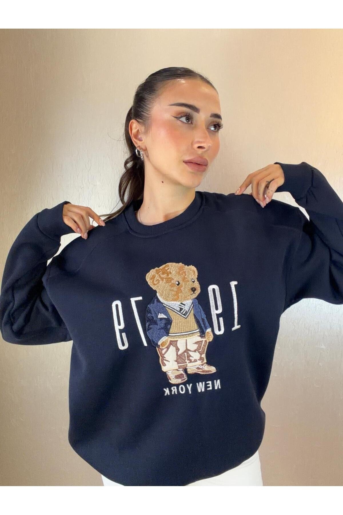 Ayıcıklı Sweatshirt