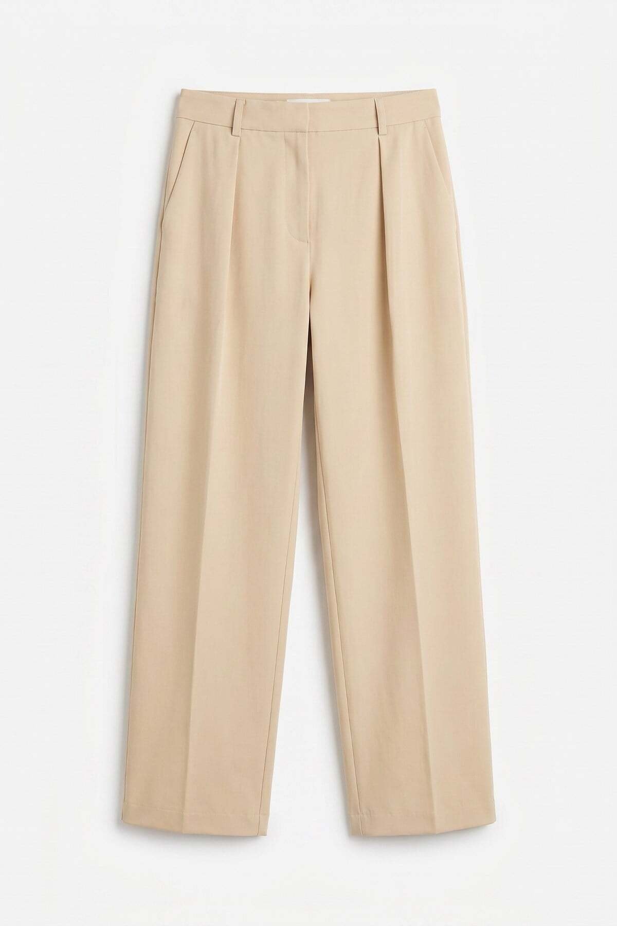 Balon Fit Pantolon Krem