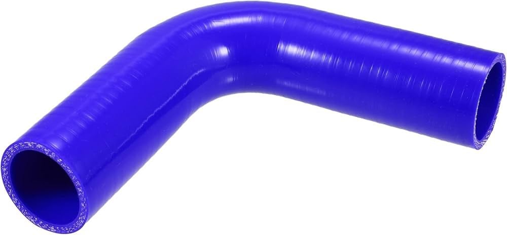 65mm 15X15 TÜRBÜN DİRSEK HORTUM ( MAVİ ) SİLİKON