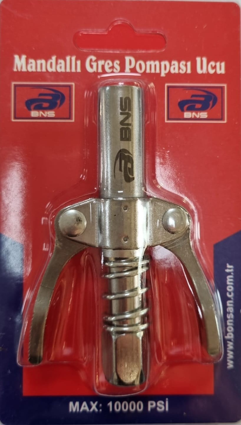 ÇİFT MANDALLI GRES POMPA UCU  