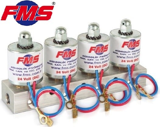 KOD:BV-0412 DÖRTLÜ 12 VOLT DAMPER BOBİNİ