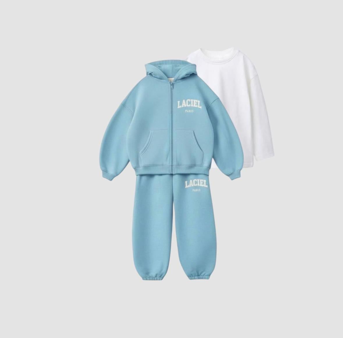 LACIEL PARIS kapşonlu 2 li set Mint 