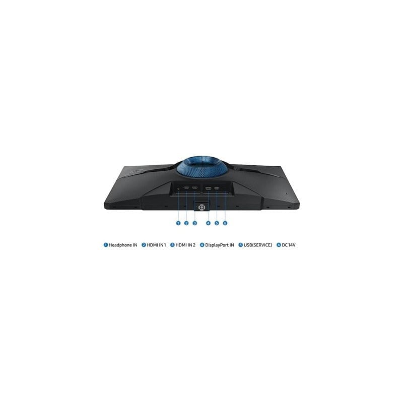 25 SAMSUNG ODYSSEY G4 LS25BG400EUXUFFHD 1MS 240HZ IPS MONITOR