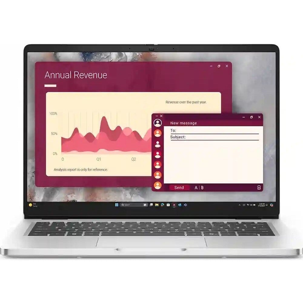 Dell Pro 14 PC14250 Ultra 7 255U 16GB 512GB SSD 14 Fhd+ Ubuntu PC14250-BTO107-UBU