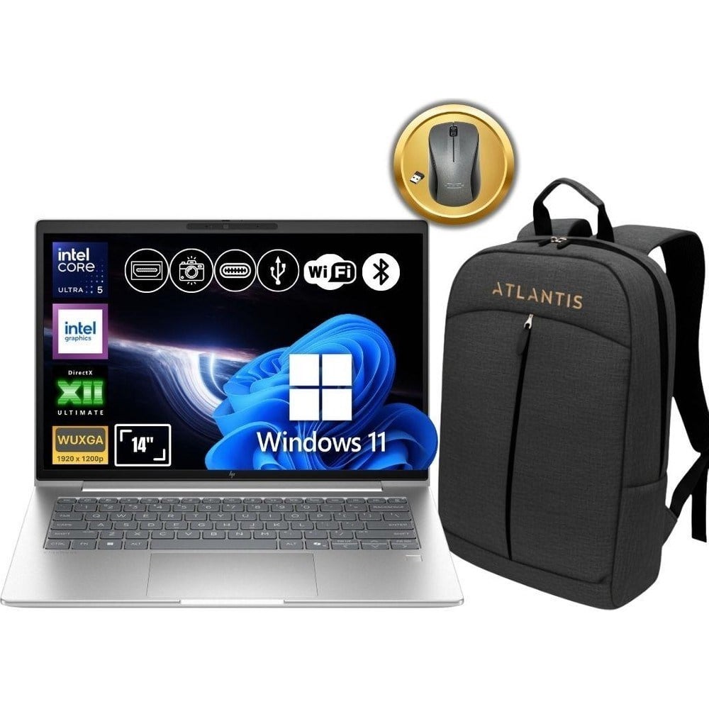 HP Elitebook 6 Aı G1I Ultra 5 225U 24GB Ram 1tb SSD 14