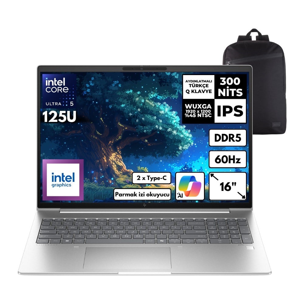 HP Elitebook 660 G11 Ultra 5-125U 32-Gbddr5 1 Tbssd Intel Graphics 16