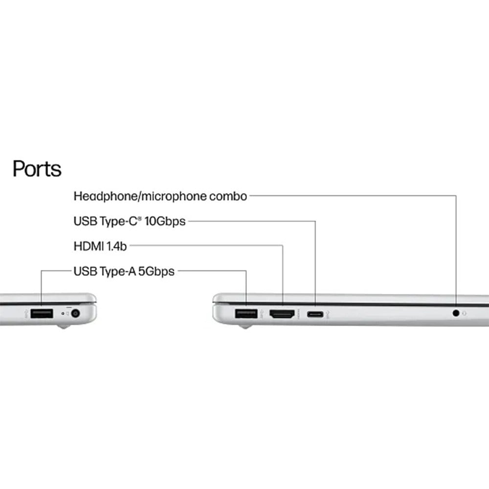 HP Omnibook 3 Next Gen Aı 15-FN0003NT Amd Ryzen™ Aı 5 340 64GB Ddr5 2tb SSD Amd Radeon™ 840M Grafik 15,6