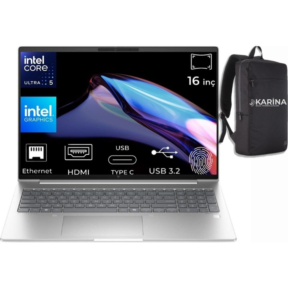 HP Probook 460 G11 Ultra 7 155U A23BCEA-38 40GB 2tb Intel Graphics Windows 11 ProRO 16'' Wuxga Notebook