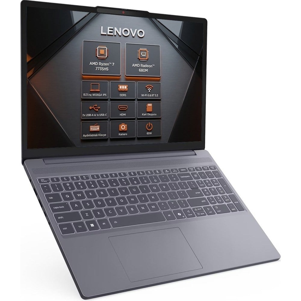 Lenovo Ideapad Slim 3 15ARP10 83K70098TR C53 Ryzen 7 7735HS 20 GB 4 Tb SSD Radeon 680M 15.3