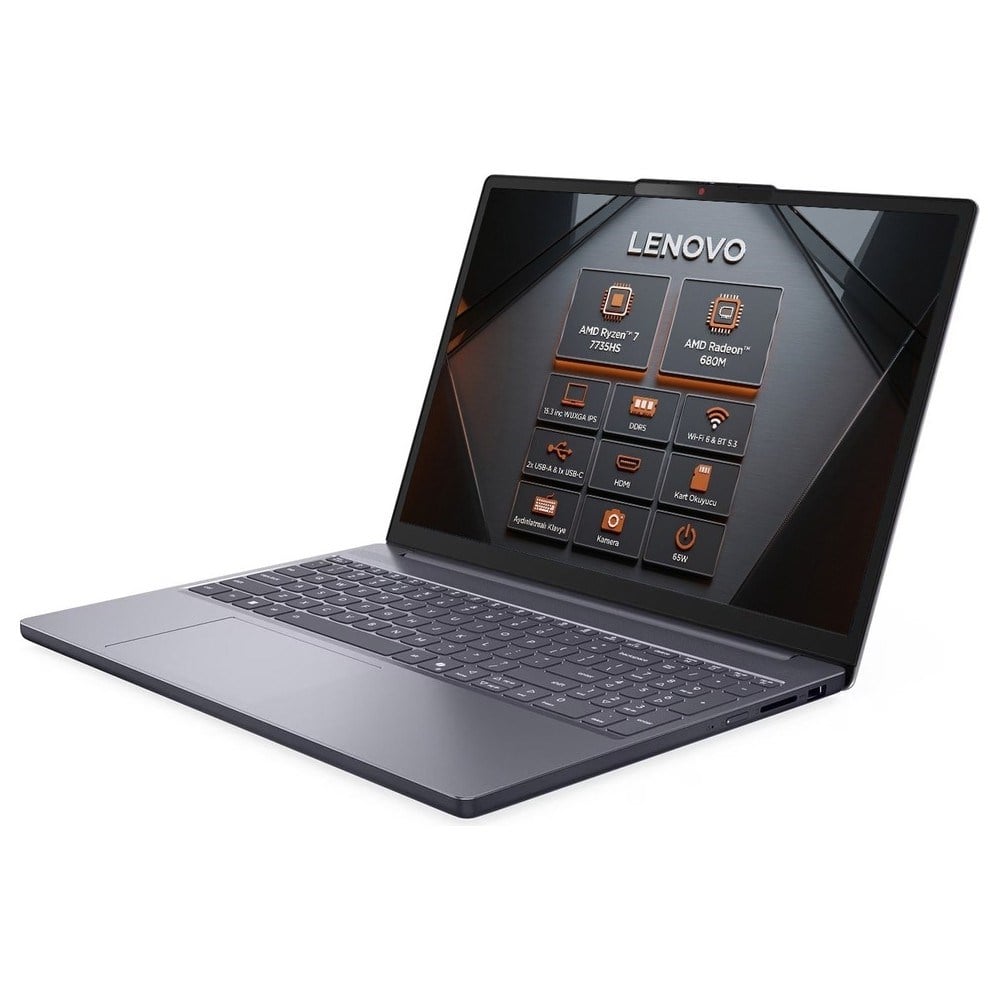 Lenovo Ideapad Slim 3 15ARP10 83K70098TR C44 Ryzen 7 7735HS 16 GB 4 Tb SSD Radeon 680M 15.3