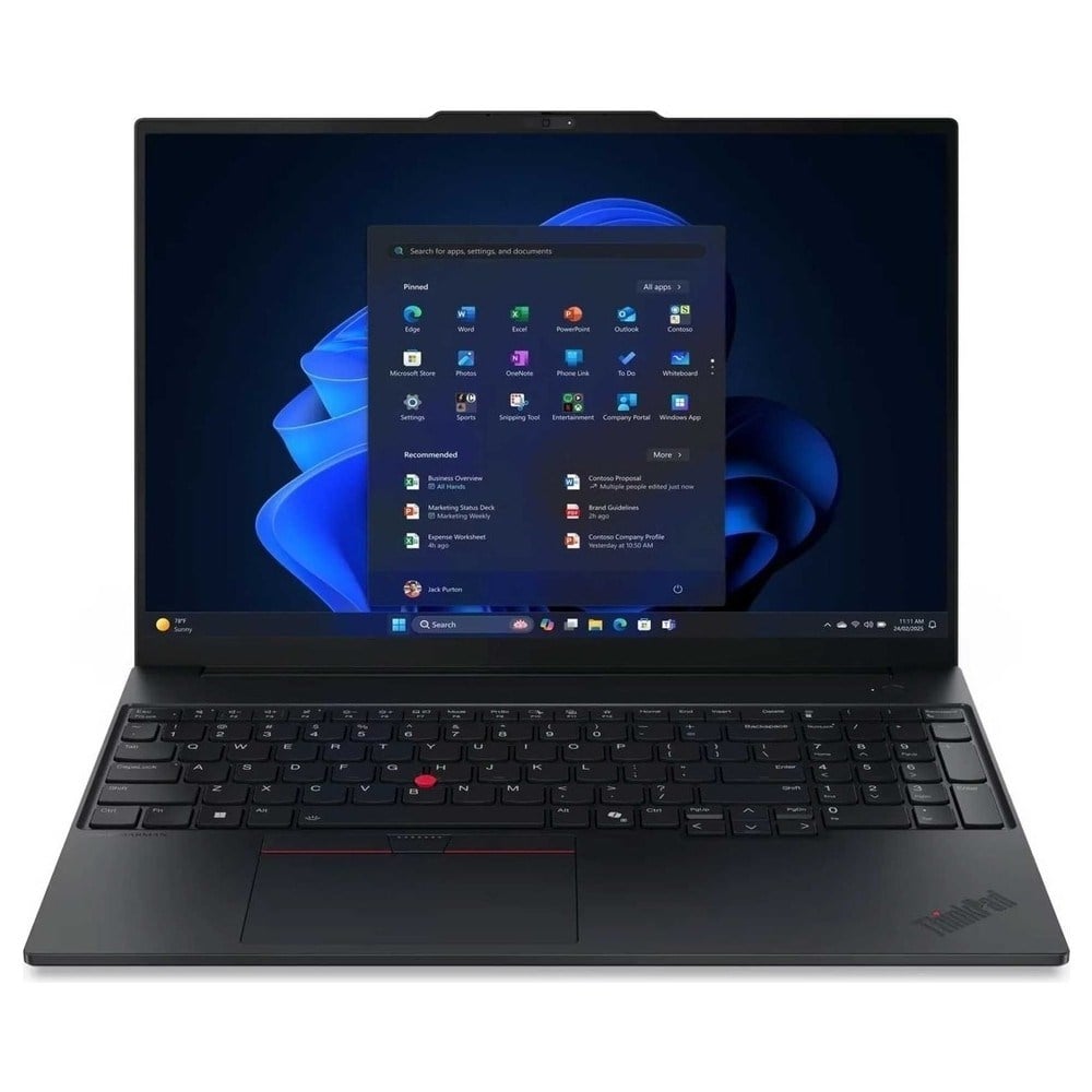 Lenovo Thinkpad E16 Gen 3 21SR006VTX C18 Ultra 5 225U 40 GB 1 Tb Intel Graphics 16
