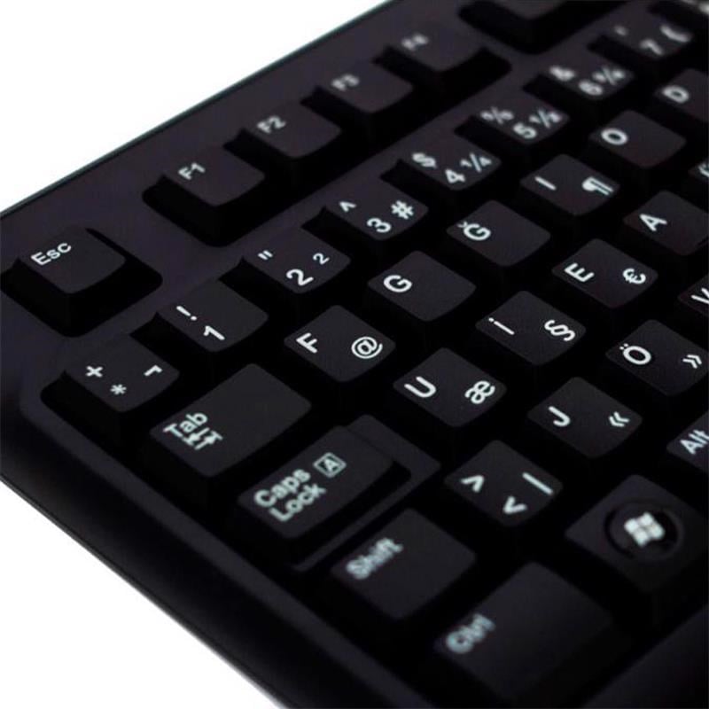 LOGITECH K120 F USB KLAVYE SIYAH 920-004163 KABLOLU