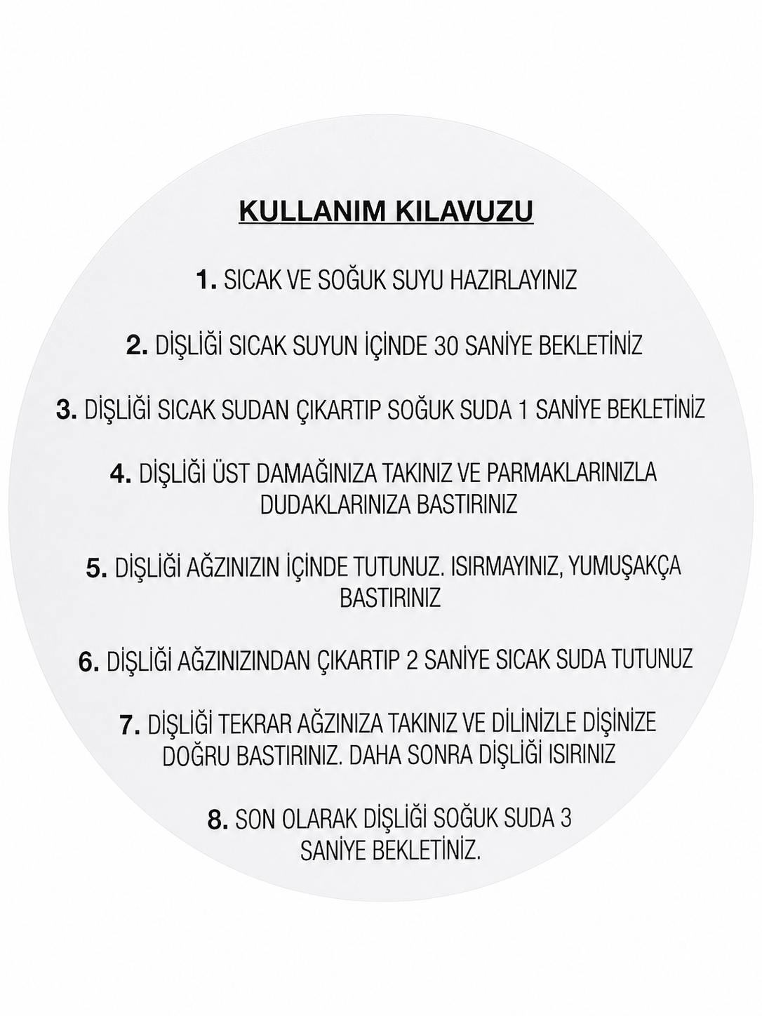 Voltrike AVS  Beyaz- Kırmızı Profesyonel Dişlik