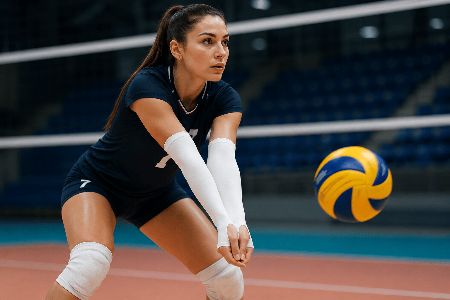 Voltrike Beyaz Voleybol Elliği Çift