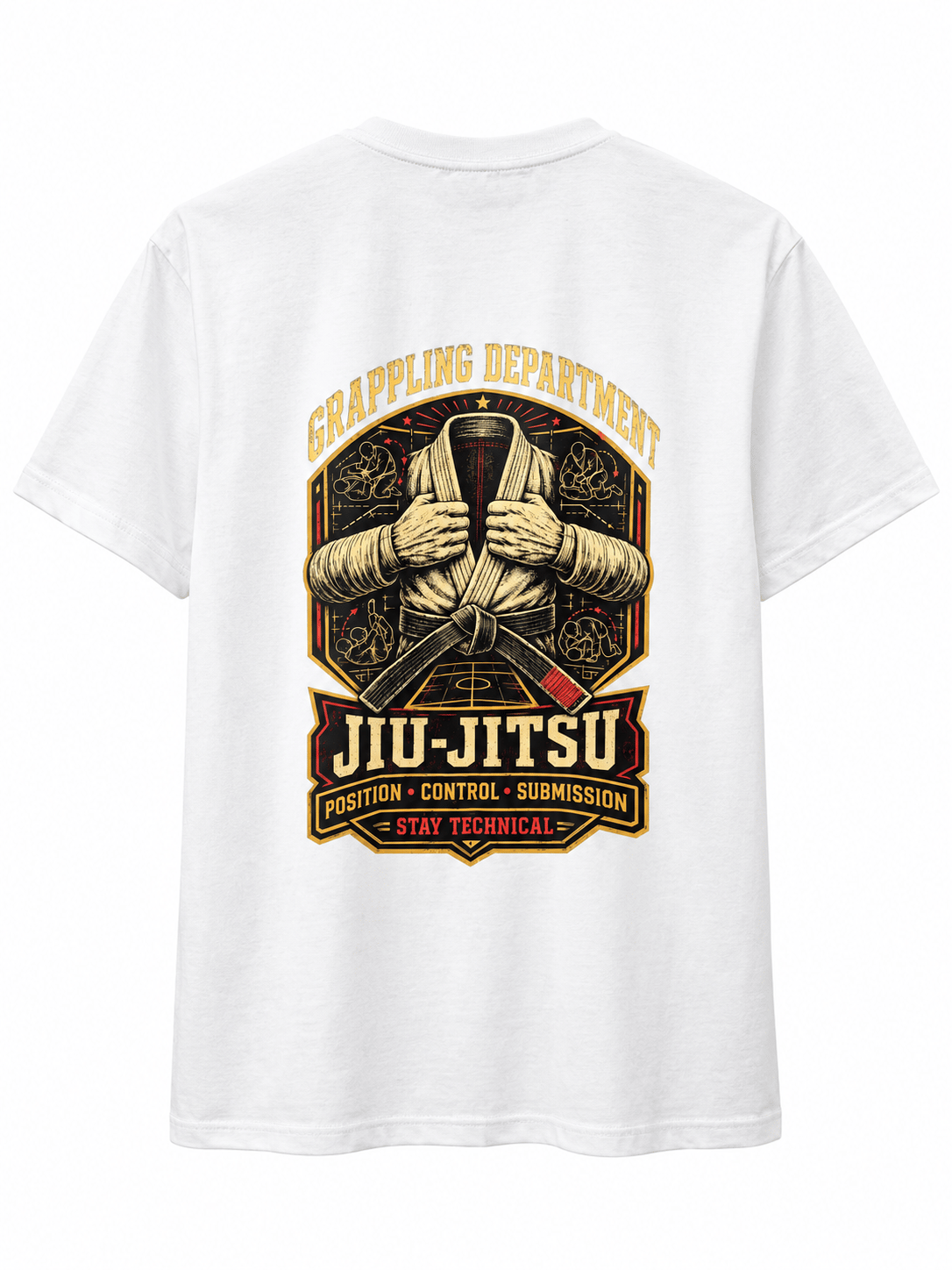Voltrike Jiu-Jitsu Figürlü T-Shirt
