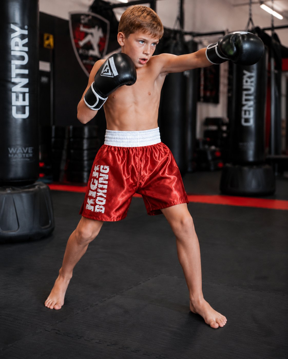 Voltrike Kickboks Şort Kırmızı