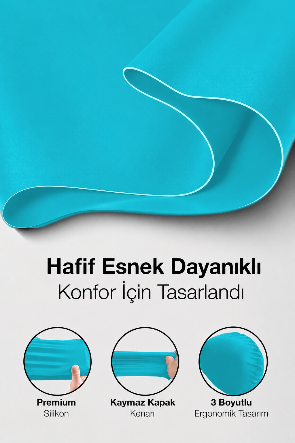 Voltrike Silikon Bone Açık Mavi