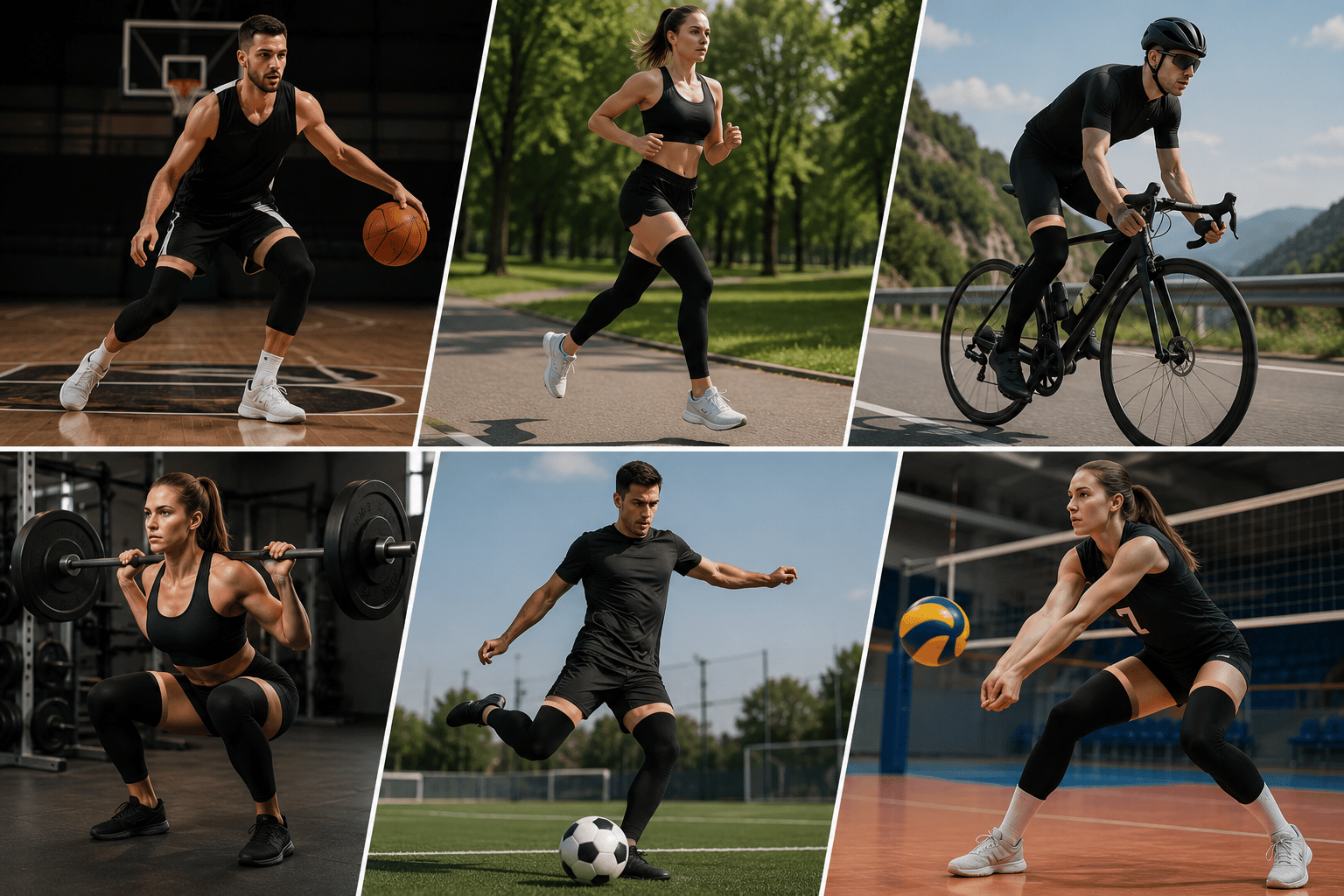 Voltrike Sporcu Dizliği Likralı