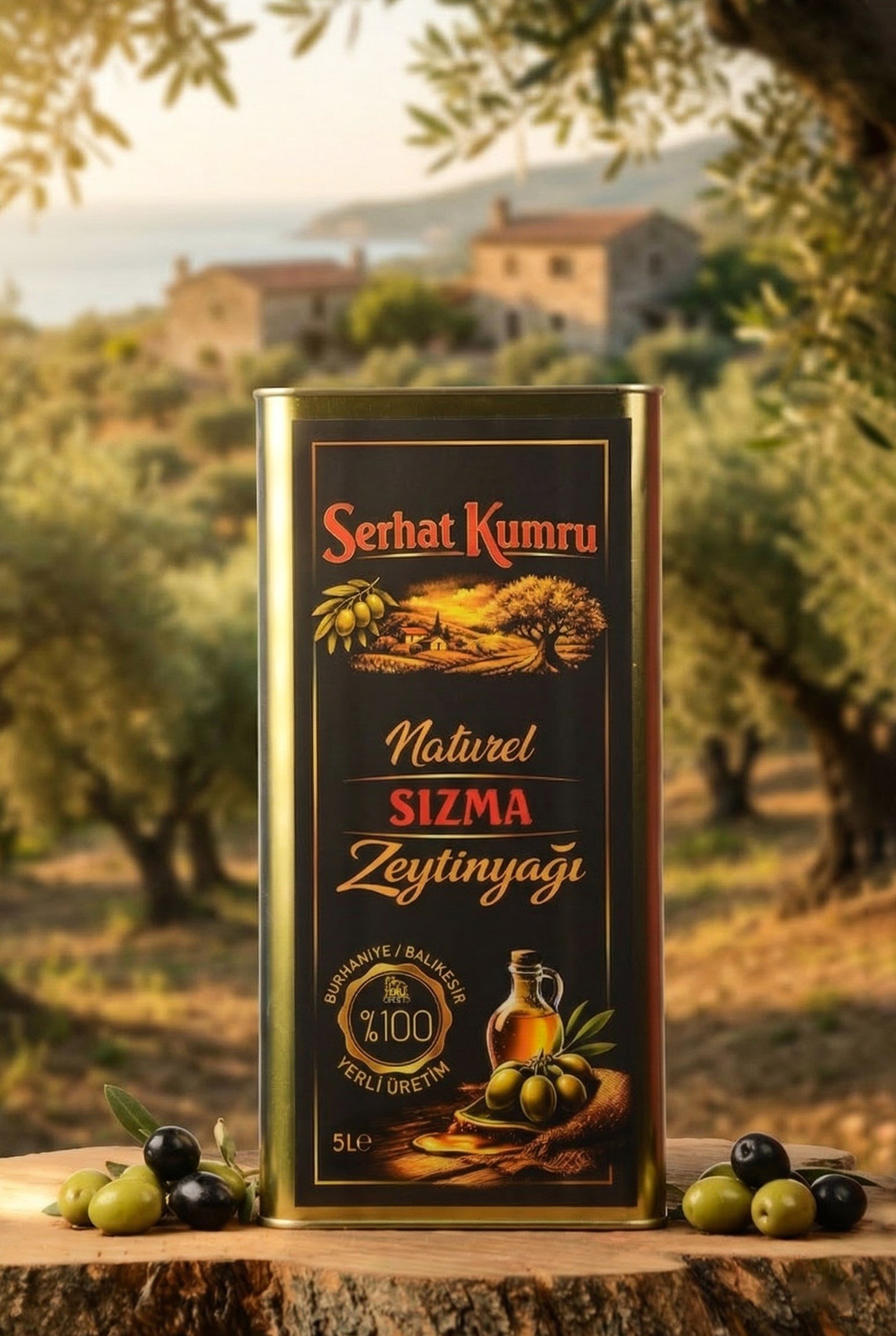 5000 ML TENEKE ZEYTİNYAĞI-SERHAT KUMRU