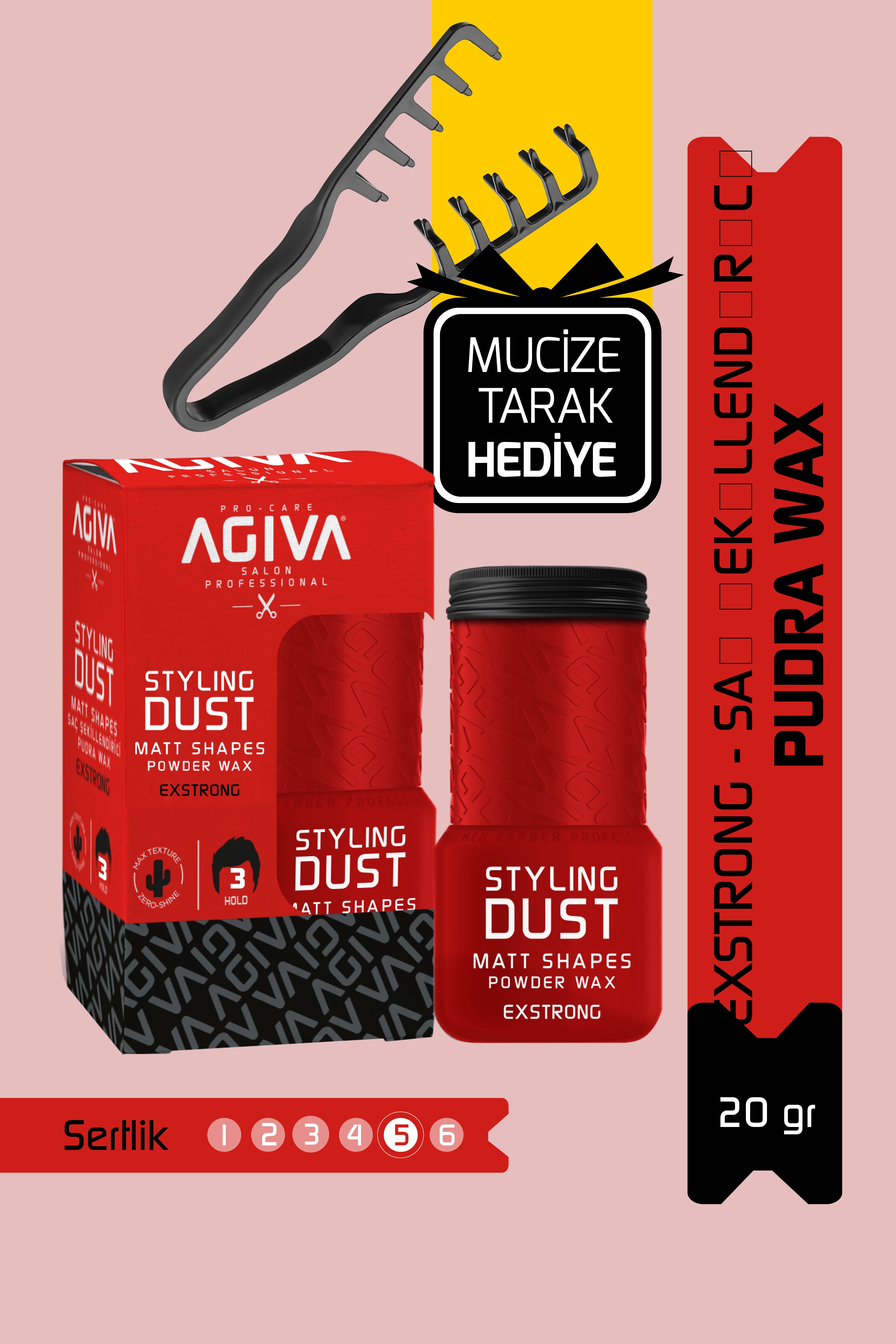 agiva Saç Şekillendirici Pudra Wax Exstrong