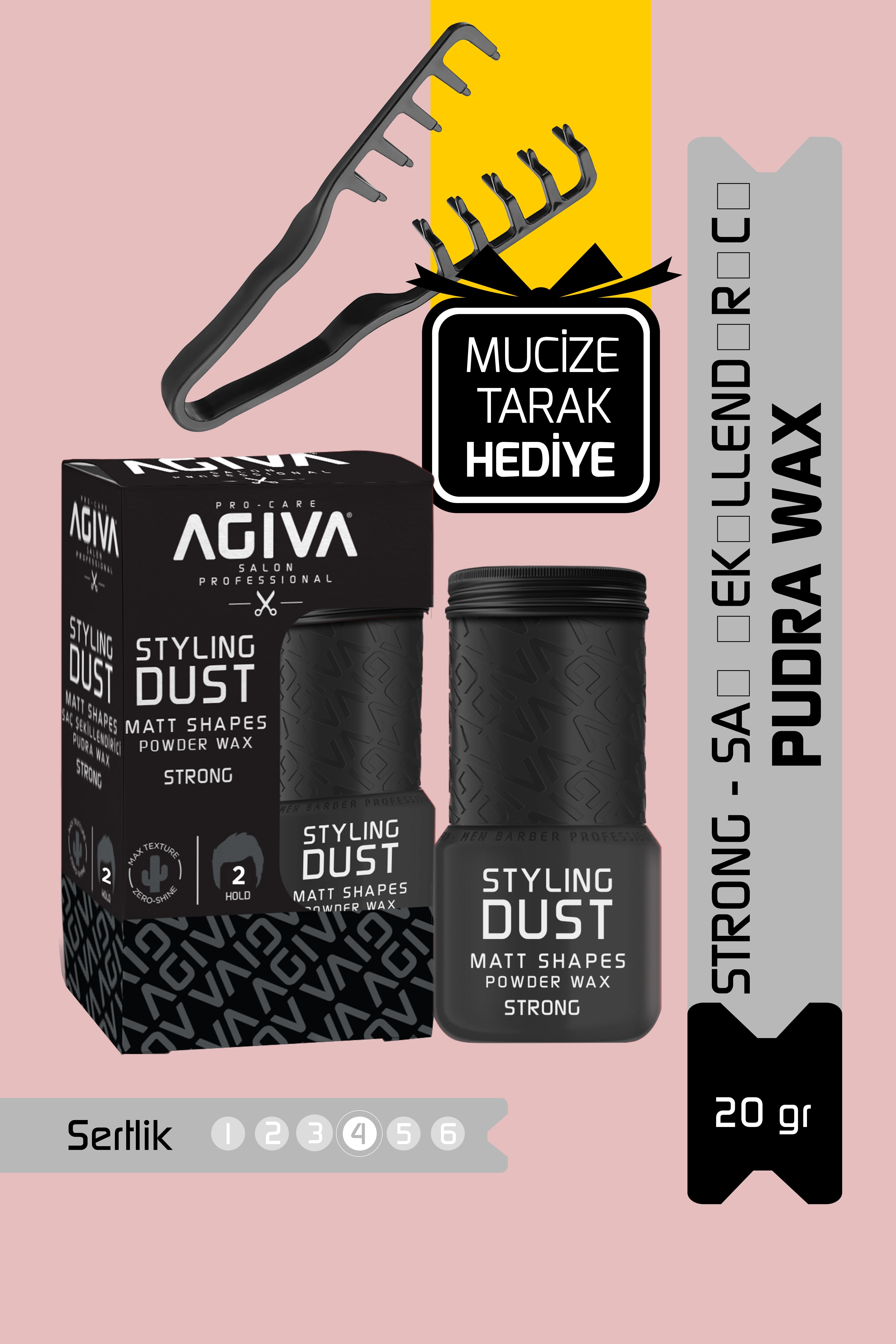 agiva Saç Şekillendirici Pudra Wax Strong