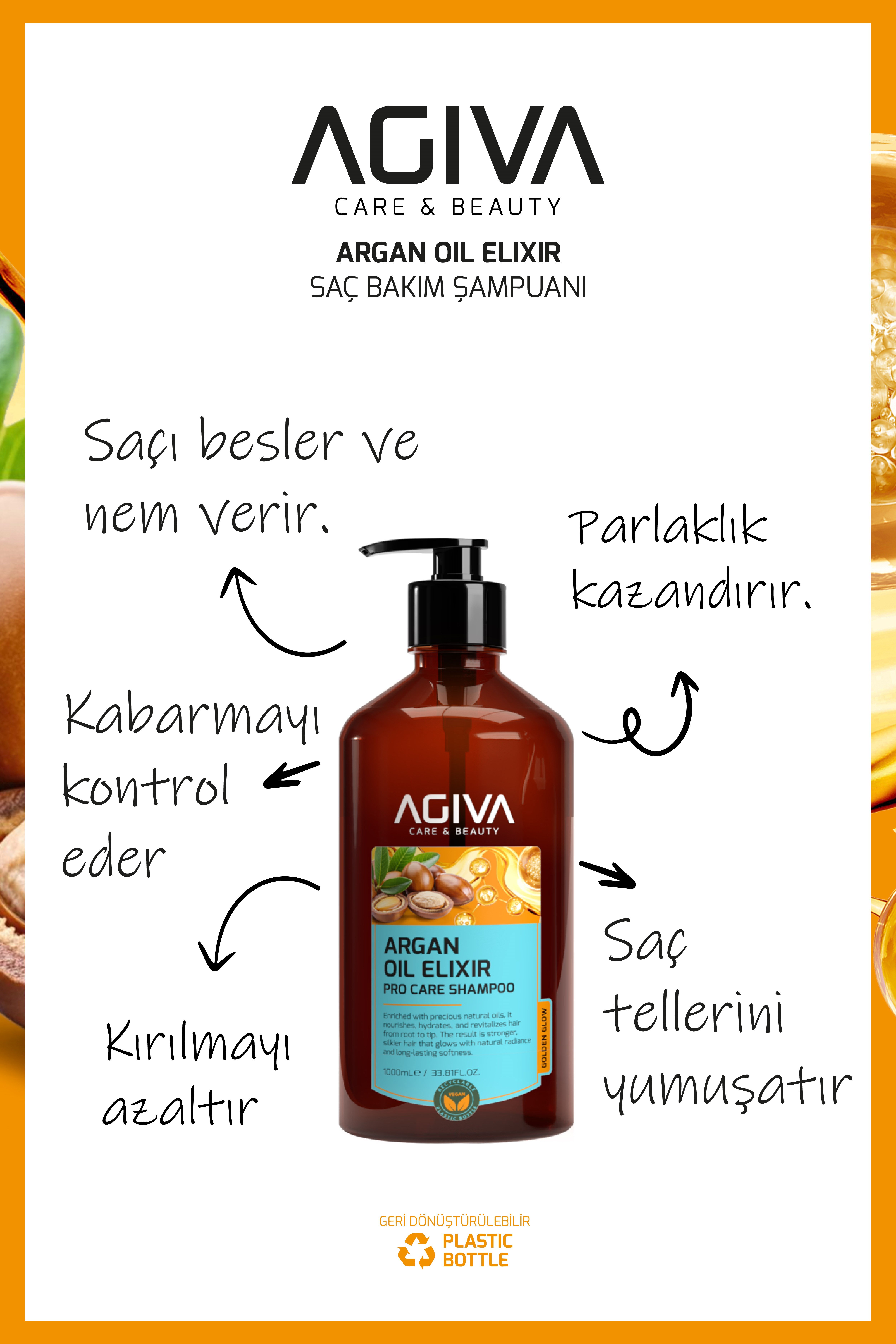Argan Yağlı Şampuan-1000ML
