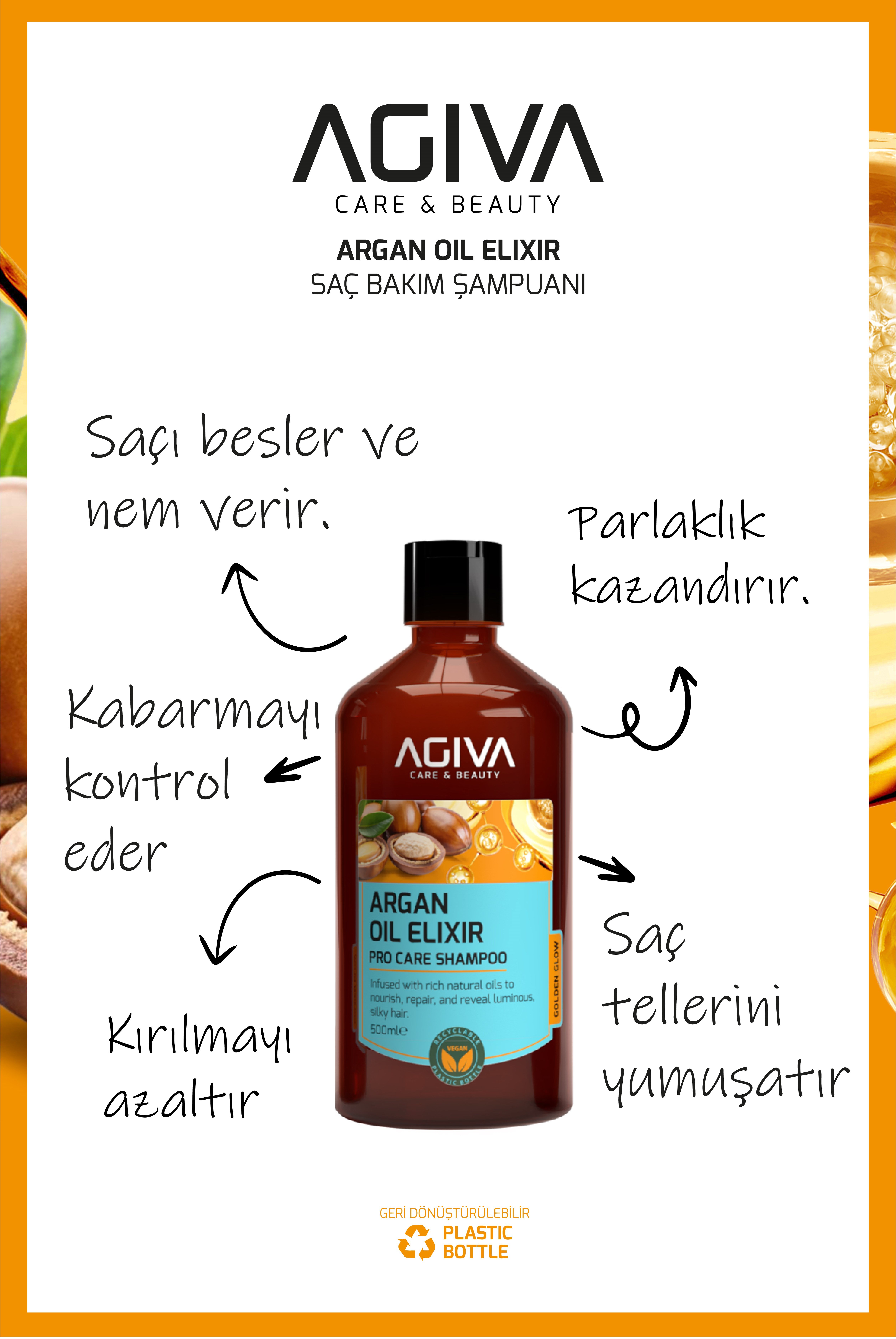 Argan Yağlı Şampuan-500ML