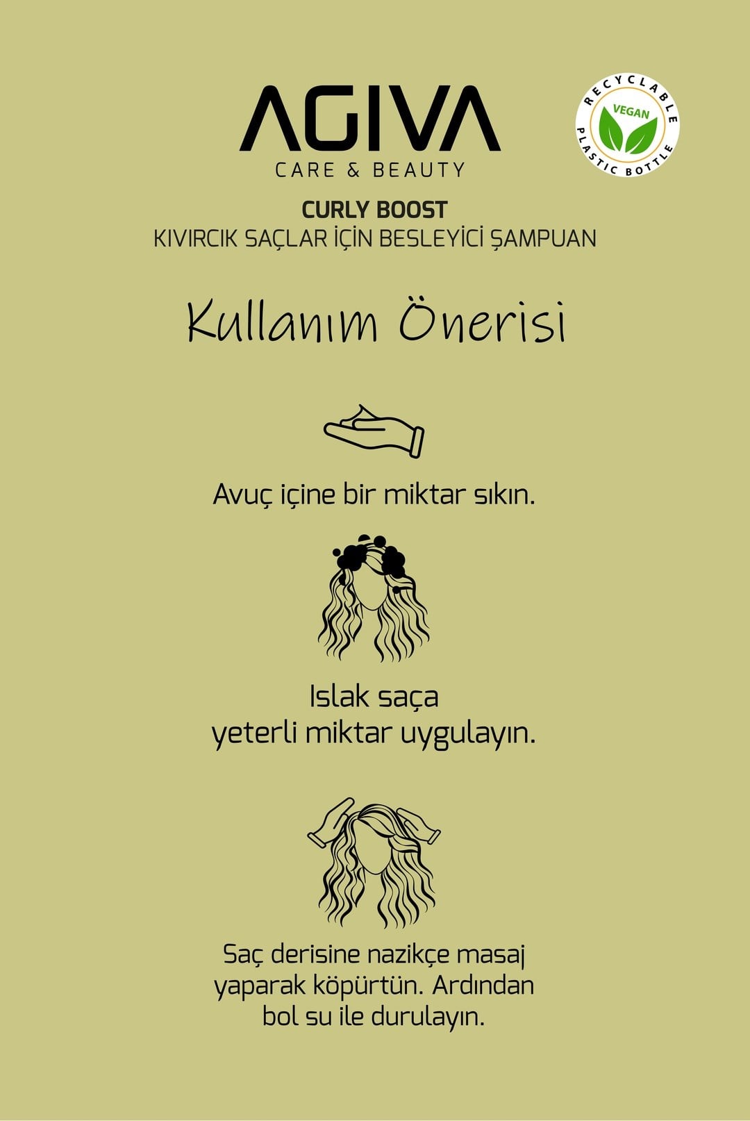 Curly Boost Besleyici Şampuan-250ML