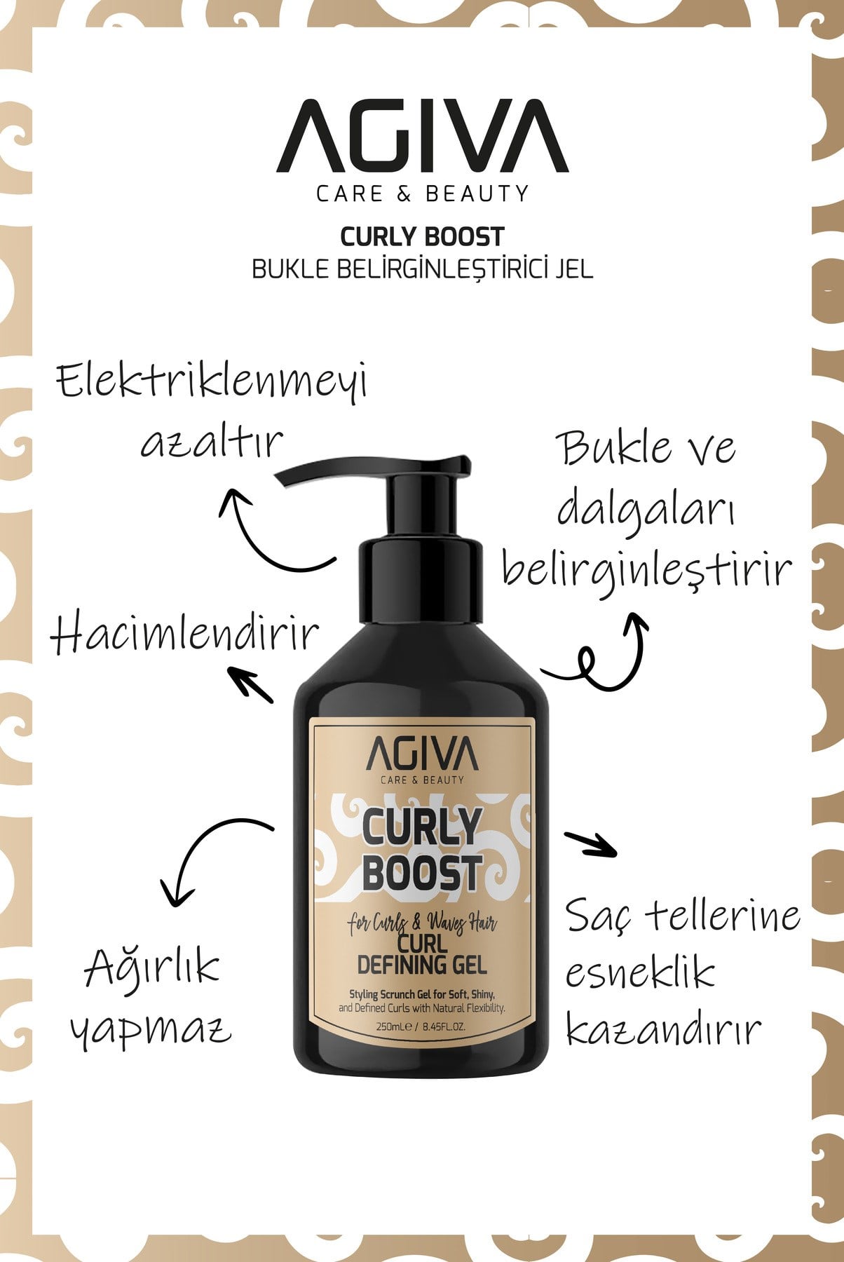 Curly Boost Bukle Belirginleştirici Jel-250ML