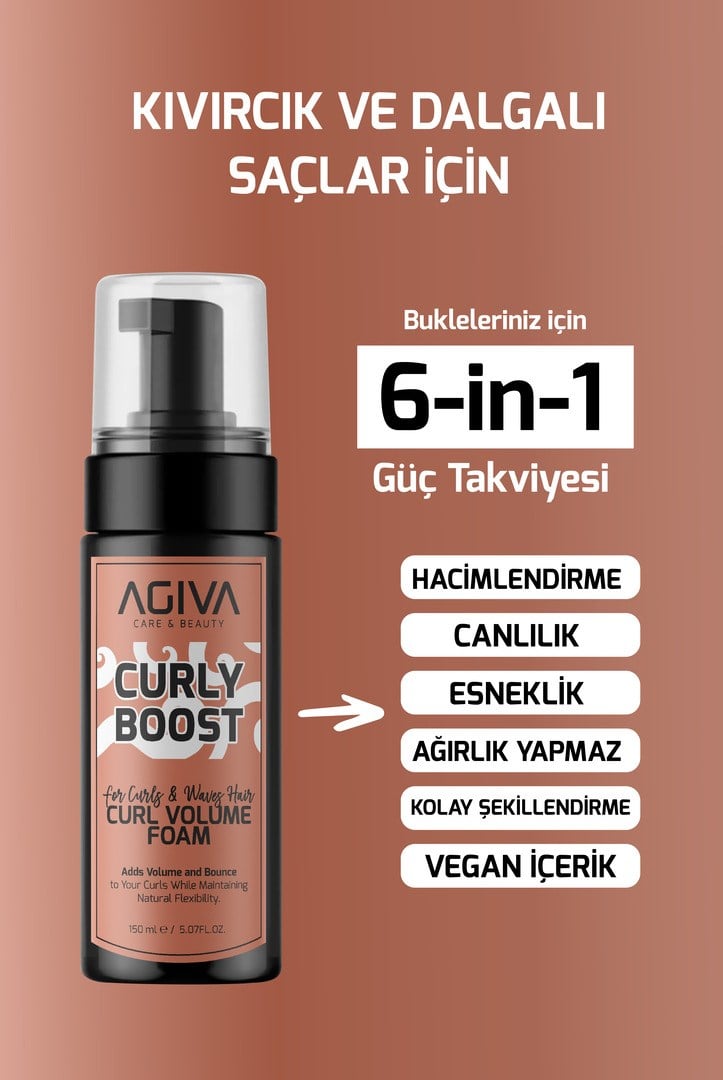 Curly Boost Bukle Belirginleştirici Köpük-150ML