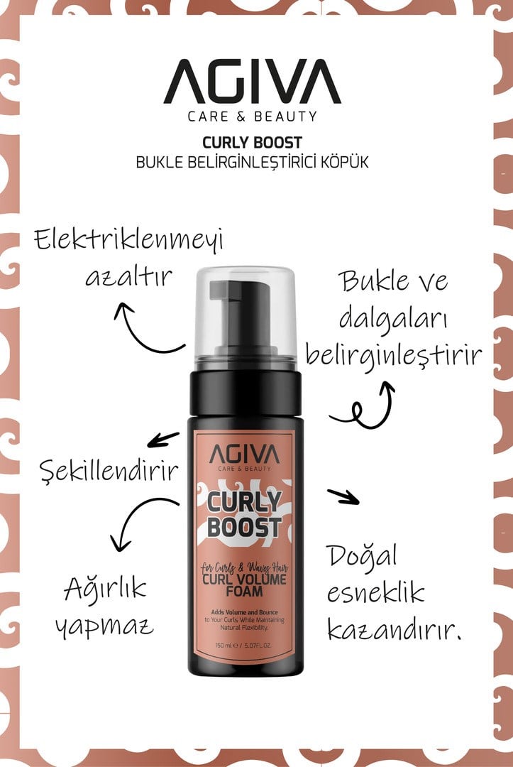 Curly Boost Bukle Belirginleştirici Köpük-150ML