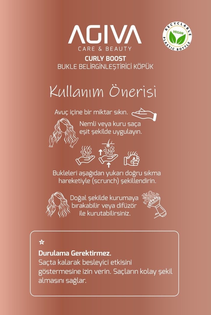 Curly Boost Bukle Belirginleştirici Köpük-150ML