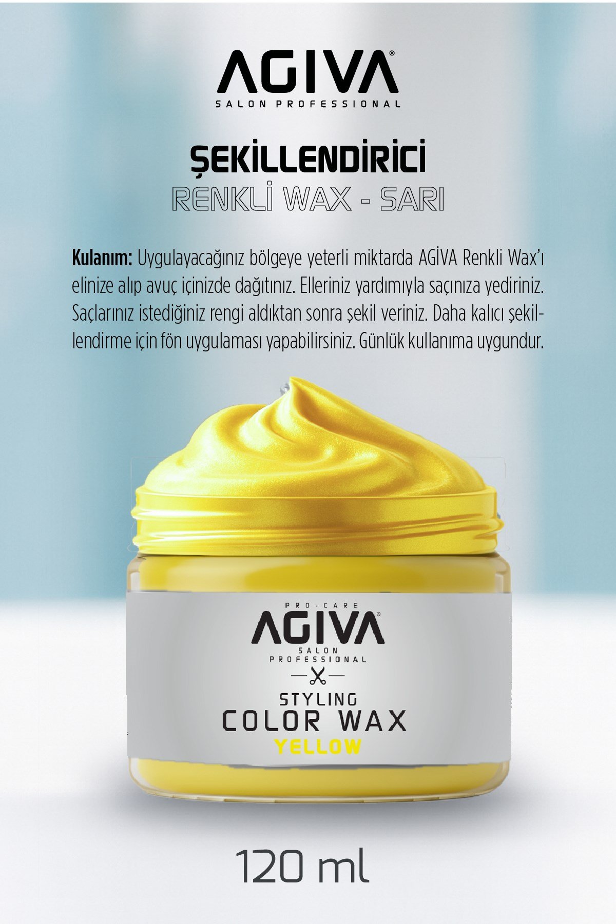 Hairstyling Wax 06 Sarı 120 gr