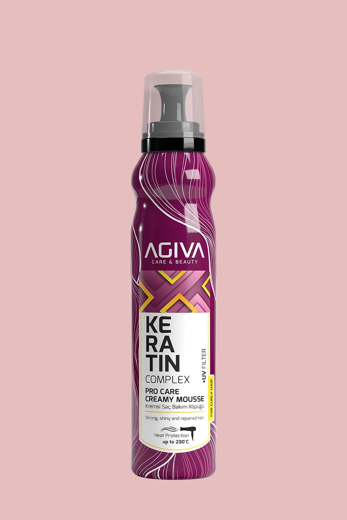 Keratin Pro Care Saç Şekillendirici Onarıcı ve Isı Koruyucu Saç Köpüğü