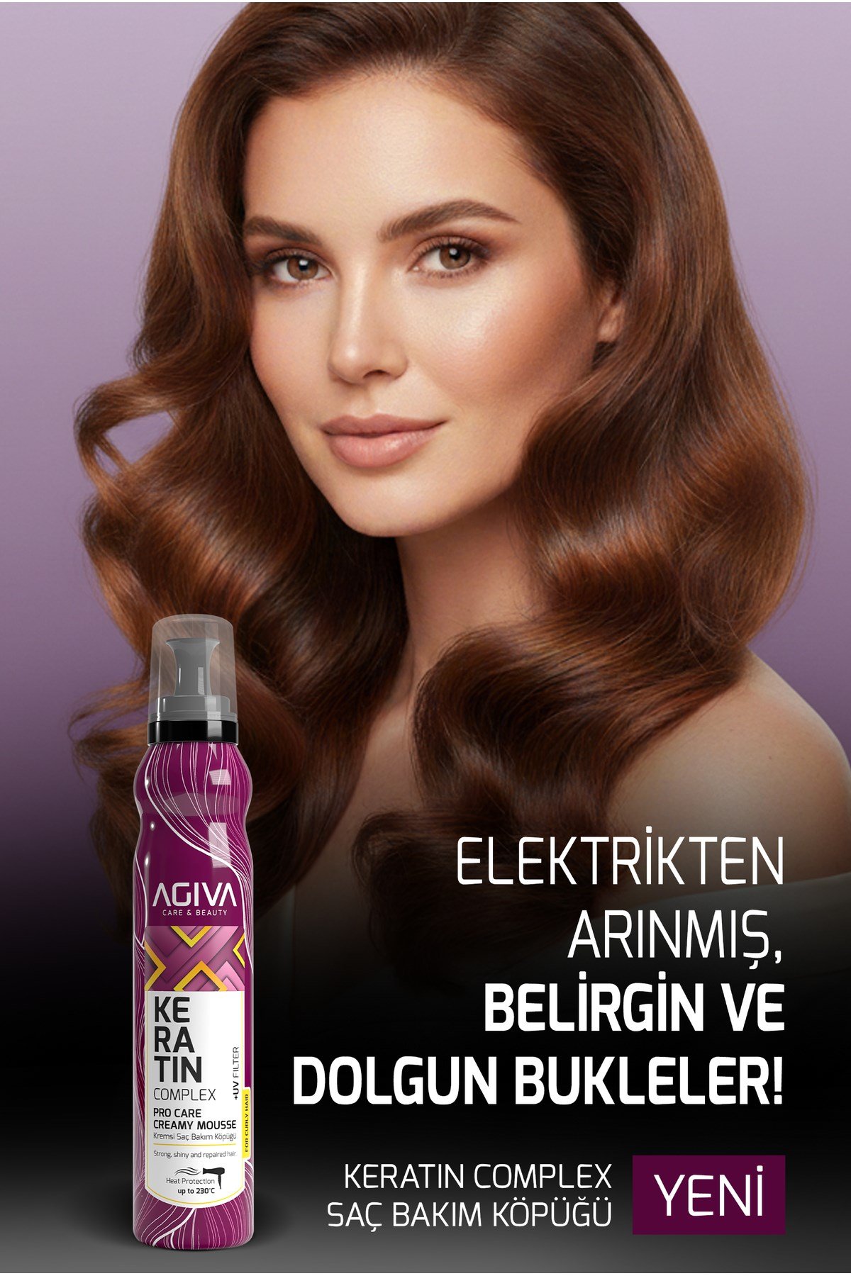 Keratin Pro Care Saç Şekillendirici Onarıcı ve Isı Koruyucu Saç Köpüğü