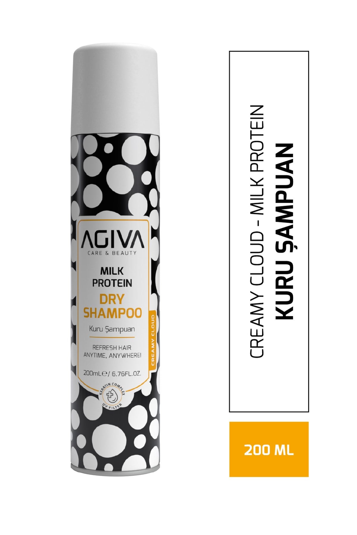 Milk Protein Amino Complex Kuru Ve Yıpranmış Saçlar Için Kuru Şampuan 200 ml