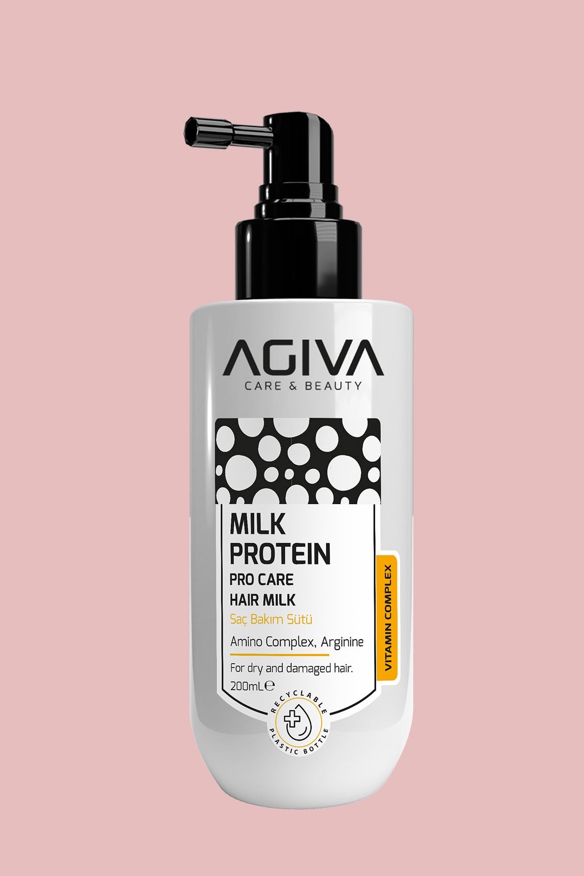 Milk Protein Saç Bakım Sütü – Kuru ve Yıpranmış Saçlar İçin Onarıcı Bakım 200 ml