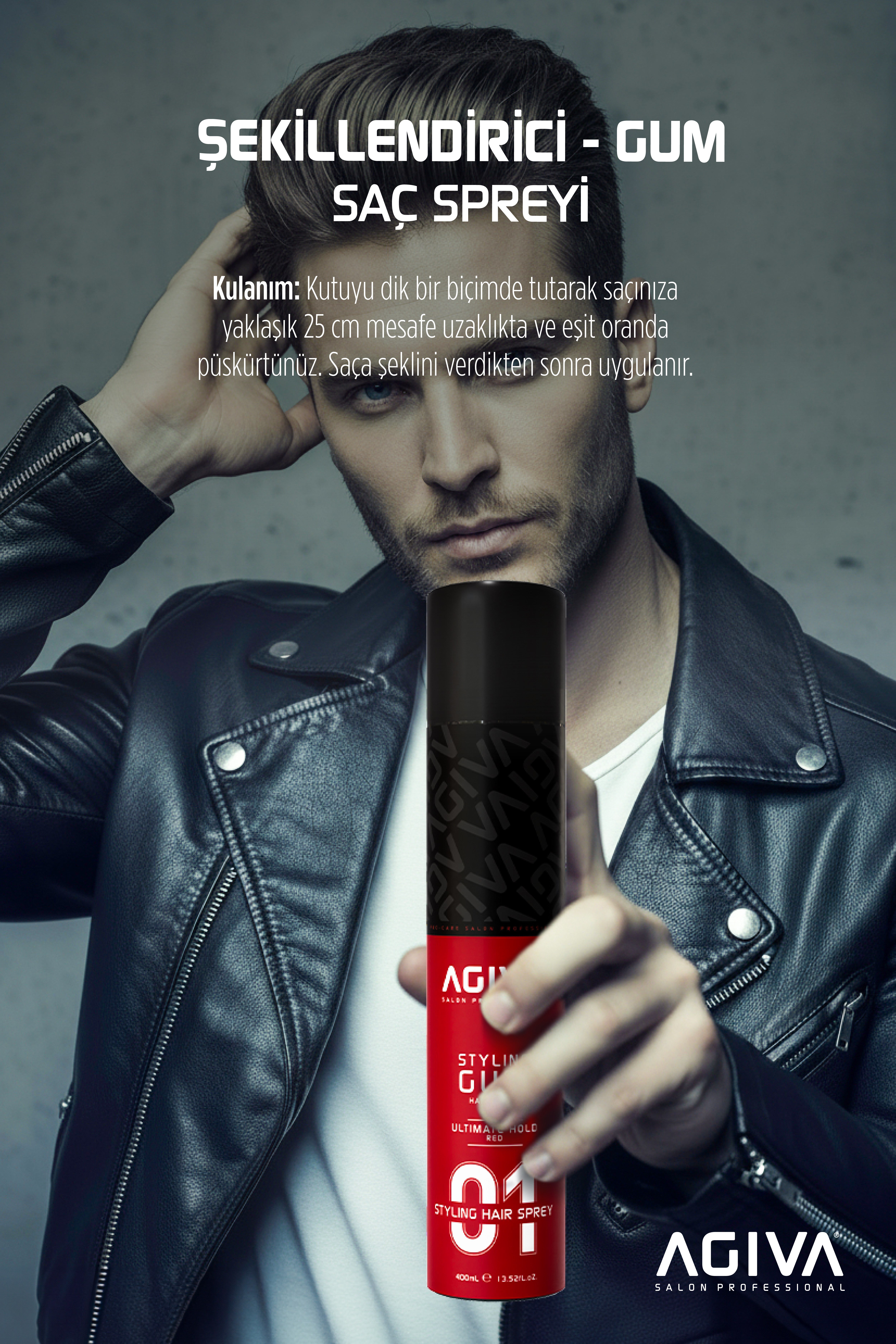 Saç Spreyi Gum 400 ML Ultimate Hold