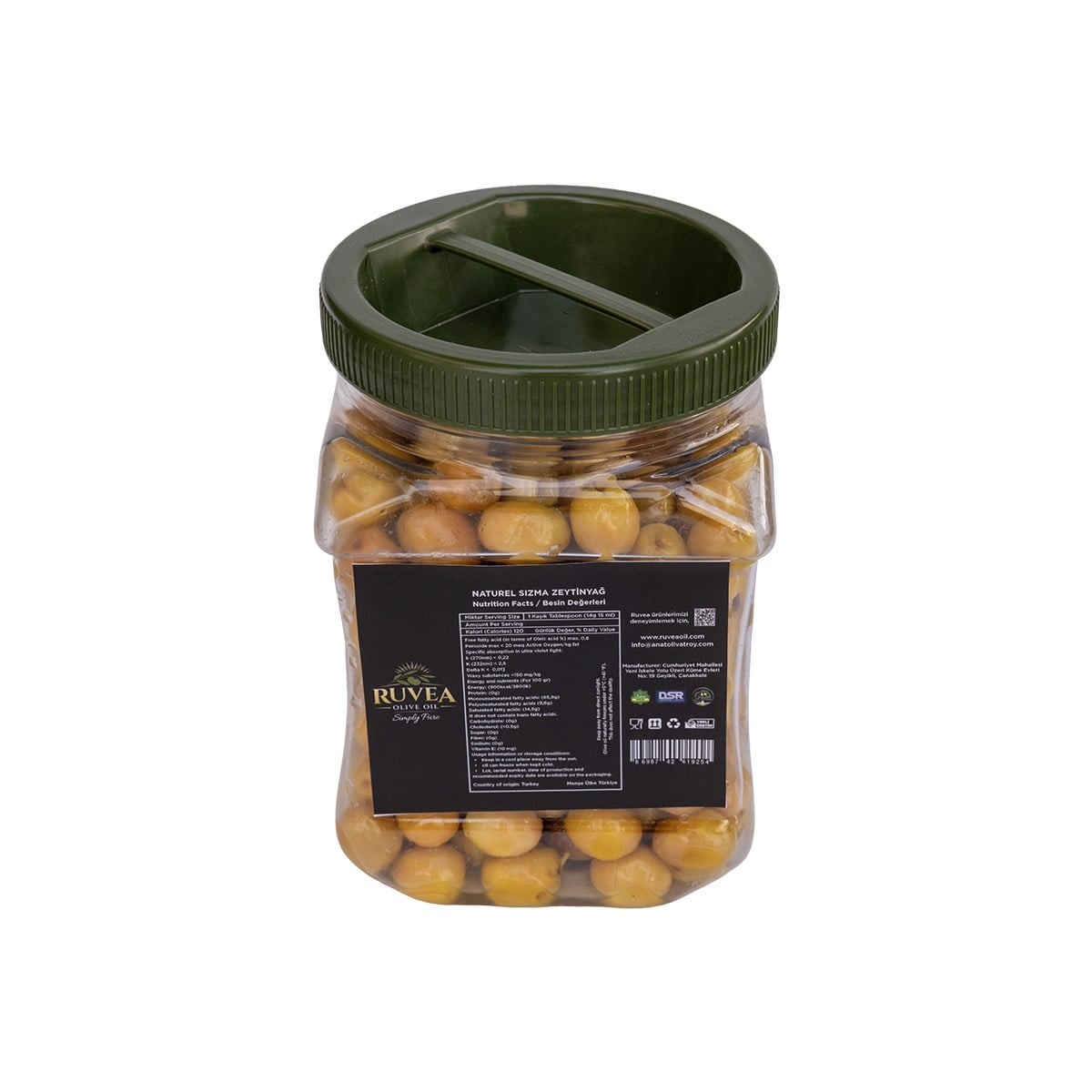 Yeşil Zeytin (500 ML)