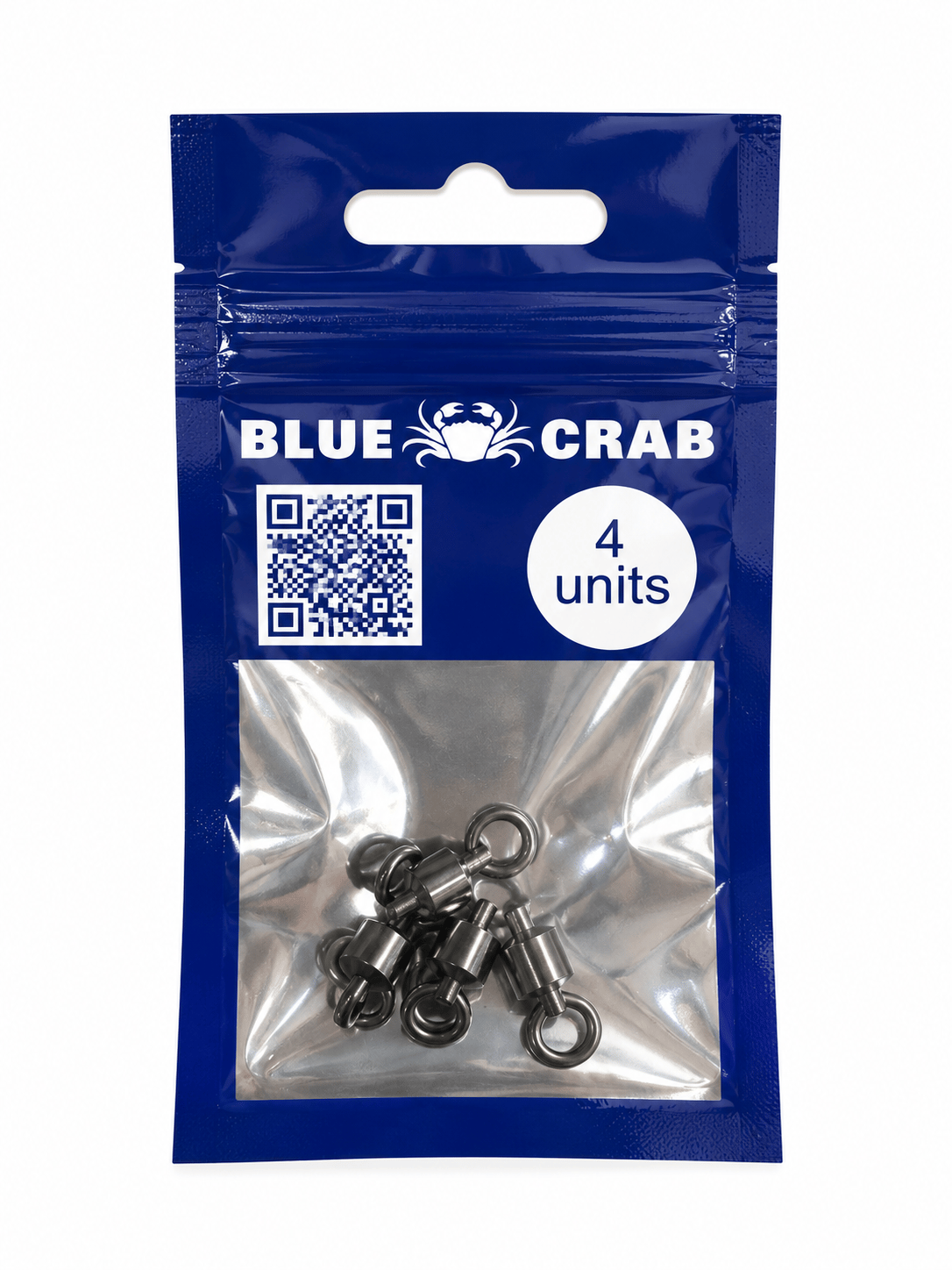 Blue Crab Ball Bearing Swivel +59LB (4 LÜ)