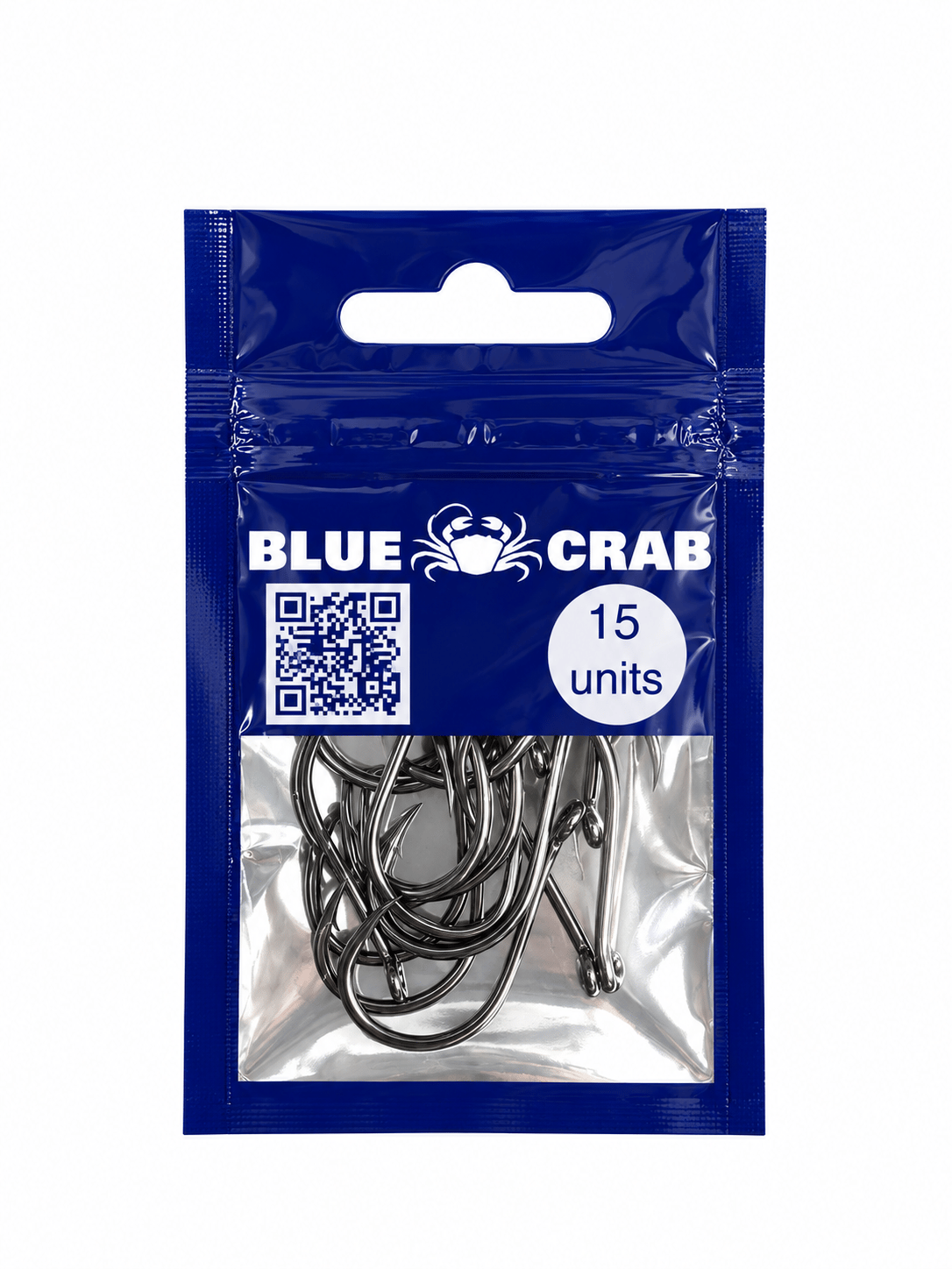 Blue Crab Chinu Hook With Eye No:3/0 (15 Lİ)