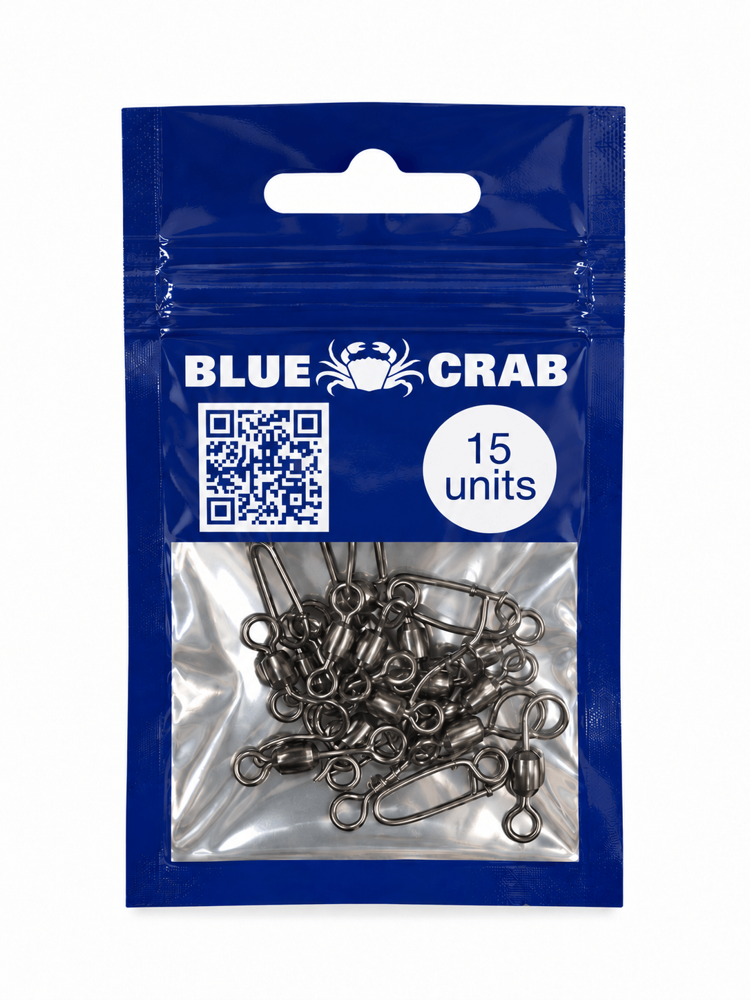 Blue Crab Snap Swivel +40LB (15 Lİ)